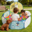 Foldable Ball Pit with Cartoon Patterns 80x108x118cm 3