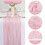 10-Pack 10ft Boho Gauze Table Runners 4