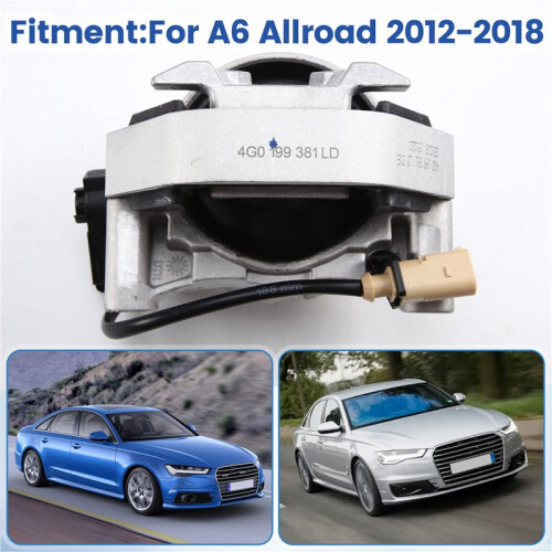 Right Engine Mount 4G0199381LD W Wire , Sensor for  A6 / Allroad A7 A8 D4 2010-2018 Right 2