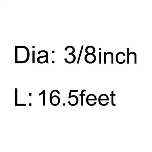 Nylon aanleglijn 16,5/25/50ft 1