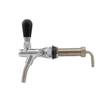 Stainless Steel  Beer Bar Adjustable Tap, Home Brewing Wall, Fermentation Tank, Draft Beer Machine Tap(98.5mm)
