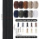 40Yards10Pcs Φερμουάρ Ραπτικής #5Nylon Ποικιλία Φερμουάρ Ραπτικής Ταινίας με 100Pcs10 Χρώματα 2