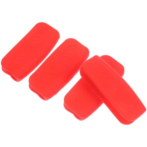 4 Pcs Pot Lid Handle Cover Heat-resistant Saucepan Protector 2