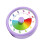 Kids Timer Visual Silent Learning Tool Digital Countdown Clock for School Classrooms Kitchens Bedroom Libraries Desk Gym 2