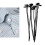10/30/60pcs Quick Button Repair Tool Convenient Sew Accessories Black 10pcs 7