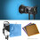 Conjunto com 30 filtros de LED coloridos de 30x30 cm (12x12 polegadas), 11 cores cada – Compatíveis com luzes de estúdio de LED. 4