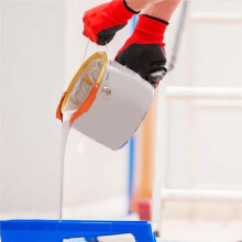 No Drip Paint Pouring Spout with Scraper - Mess Free, Reusable, Universal Fit for Pint, Quart & Gallon Cans
