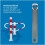 M12 Triangular Key for Barrier Posts, Fire Brigade Key, Robust Steel Construction 2