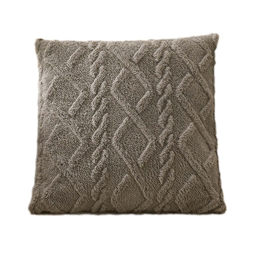 Decoratieve kussenhoezen van polyester, 50x50 cm, met ritssluiting. 1