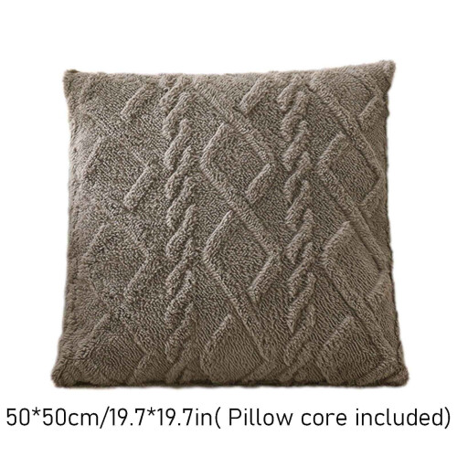 Decoratieve kussenhoezen van polyester, 50x50 cm, met ritssluiting. 2
