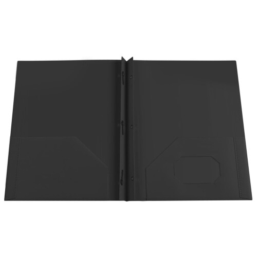 Cartelle in plastica resistente formato lettera con tasche 1