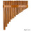 Bamboo Panpipe Woodwind Instrument 15 Pipes 4