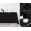 Black Polyester Tablecloth 90 x 132 in Rectangular 3
