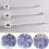 Magnetic Quilting Light for Sewing Machines with Red Guide , Precision Stitching and Rotating Base US Plug 5