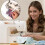 Magnetic Quilting Light for Sewing Machines with Red Guide , Precision Stitching and Rotating Base US Plug 6