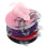 6Pcs Tiny Hats for Crafts Polyester Dome Shape Decorative Miniature Accessory 7x2.5in 4