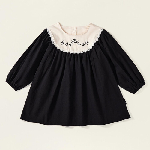 Pyjama vintage en coton pour filles de 2 à 8 ans 1