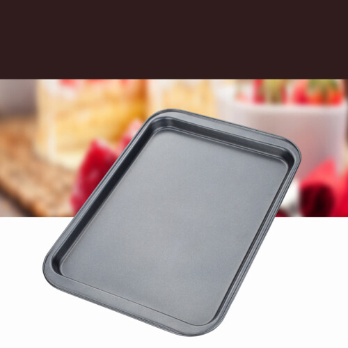 Set of 2 14 Inch Nonstick Rectangular Baking Sheets for Baking 1