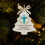 Kerststalornamentenset van zeeglas, kuststijl, 4 stuks 5
