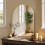 EDX arched wall mirror gold aluminum frame 24x36 inch 6