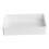 Merkloze laboratoriumaccessoires, polypropyleen dienblad, witte serveerorganizer 5