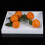 Merkloze laboratoriumaccessoires, polypropyleen dienblad, witte serveerorganizer 7