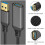Καλώδιο επέκτασης Homoyoyo USB3.0 μαύρο πλεγμένο 10 πόδια 6