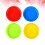 4Pcs Plastic Drawing Tray for Children Holding Small Accessories Assorted Color 6