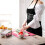 Waterdrop Apron for Women with Pockets Adjustable Bib 4