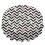 Floral Print Round Tablecloth 60 x 60 Inch 2