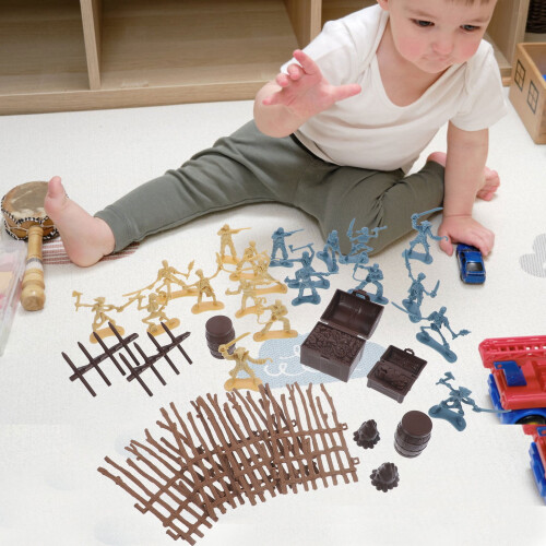 Pirate Model Assorted Color Plastic 1 Set 2