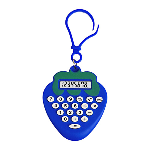 Portable Student Mini Calculator,, 8 Digit LCD Display Calculator, Candy Color Calculator with Button Battery 1
