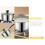 Non-stick milk pot kitchen saucepan 1.5L 4