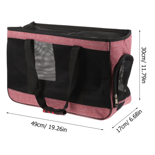 Cat Walking Carrier Pink Mesh 1Pcs 1