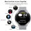 Smartwatch with Full Touch Screen, Wireless Calling & Message Alerts – Compatible with Android and iOS 5