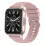 Smartwatch with Full Touch Screen, Wireless Calling & Message Alerts – Compatible with Android and iOS 8