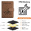 RFID Blocking Wallet Case Passport Holder-Blue 5