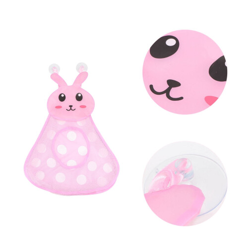 HEMOTON rabbit-shaped storage bag pink with dense filter 2