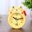 Réveil de bureau chat jaune avec grands chiffres (1 pièce) 5
