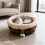 Round Pet Bed Faux Fur Orthopedic Support Small Medium Large 5