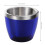 Cubitera de acero inoxidable azul de 800 ml 2