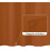 Vattentät duschdraperifoder 72x84 tum Bränd orange 2