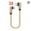 3a25cm καλώδιο φόρτισης USB σε Type C, κοντό αγκώνα, καλώδιο Micro C USB, βαθμίδα USB F5c9, γρήγορη 6