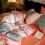 Boho Comforter Set Coral Green Queen Size 3 Pieces 3