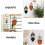 2Pcs Tapestry Wall Hanging Leaf Macrame Decor Assorted Color 5