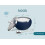 Sugar Bowl with Lid and Spoon Matte Navy16oz 3
