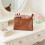 Waterproof PU Leather Cosmetic Bag with Auto-Closing Pouch 5