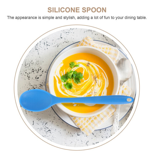 Silikon-Suppenlöffel mit ergonomischem Griff – 2er-Pack 2