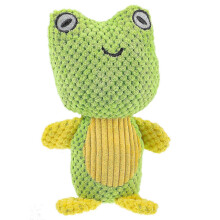 (As show, One size) Plush Squeaky Toy Chewer Dog Biting Toy Durable Interactive Puppy Toy Pet Teething Toy