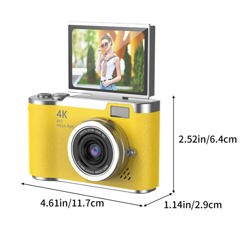 Digital Camera for Students 48MP 2.4-inch Flip Screen 2